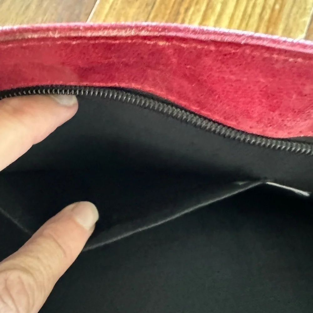 Vintage Genuine Leather Animal Long Strap Made in India Purse